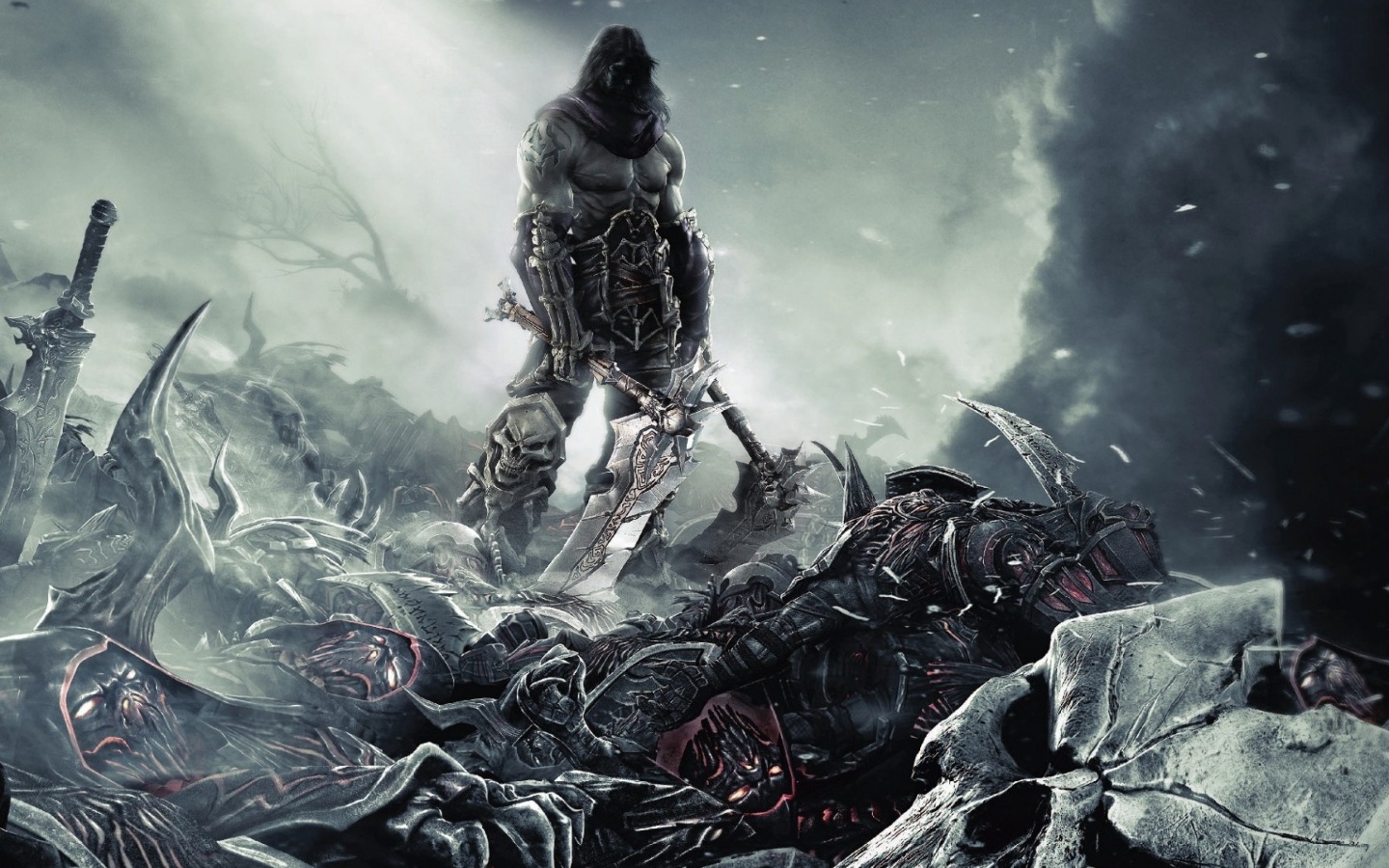 A darksiders 2 image is loading